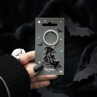 Bat Shit Crazy Keyring