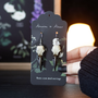 Resin Crow Skull Earrings