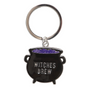 Witches Brew Cauldron Keyring