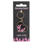 Burning Heart Keyring