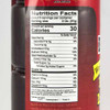 Nutrition facts on a bottle of Butcher BBQ Liquid Brisket Injection