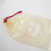 A close-up of a 100 mm x 24 in Collagen Casing (Non-Edible)