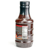 A front shot of Butcher BBQ Sweet BBQ Sauce (18 oz.) on a white background show its nutrition facts.
