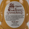 Ingredient list on a jar of Grannies Chipotle Mustard