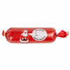 2.4in x 12in Red Santa Fibrous Summer Sausage Casing