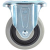 4" Medium-Duty Rigid Plate Caster