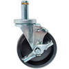 5" Heavy-Duty Grip Ring Stem Caster