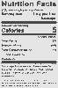 Nutritional Label