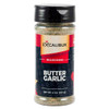 A shaker of Butter Garlic Rub from Excalibur