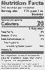 Nutritional Label