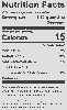 Nutritional Label