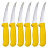 Yellow Curved Standard Cozzini Boning Knives