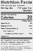 Nutritional Label