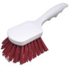 Red Utility Scrub Brush (8")