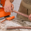 Cellulose Casings on Stuffer