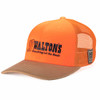 Waltons Blaze Orange Hat tilted front
