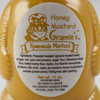 The ingredient list on a jar of Grannies Honey Mustard