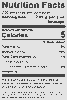 Nutritional Label