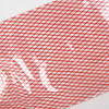 A close-up of Plastic Red Net Casings
