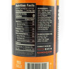 Nutrition Facts on a bottle of Kosmos Q Cow Cover Rub