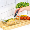 Digital Pen Thermometer in use making sure chicken is cooked