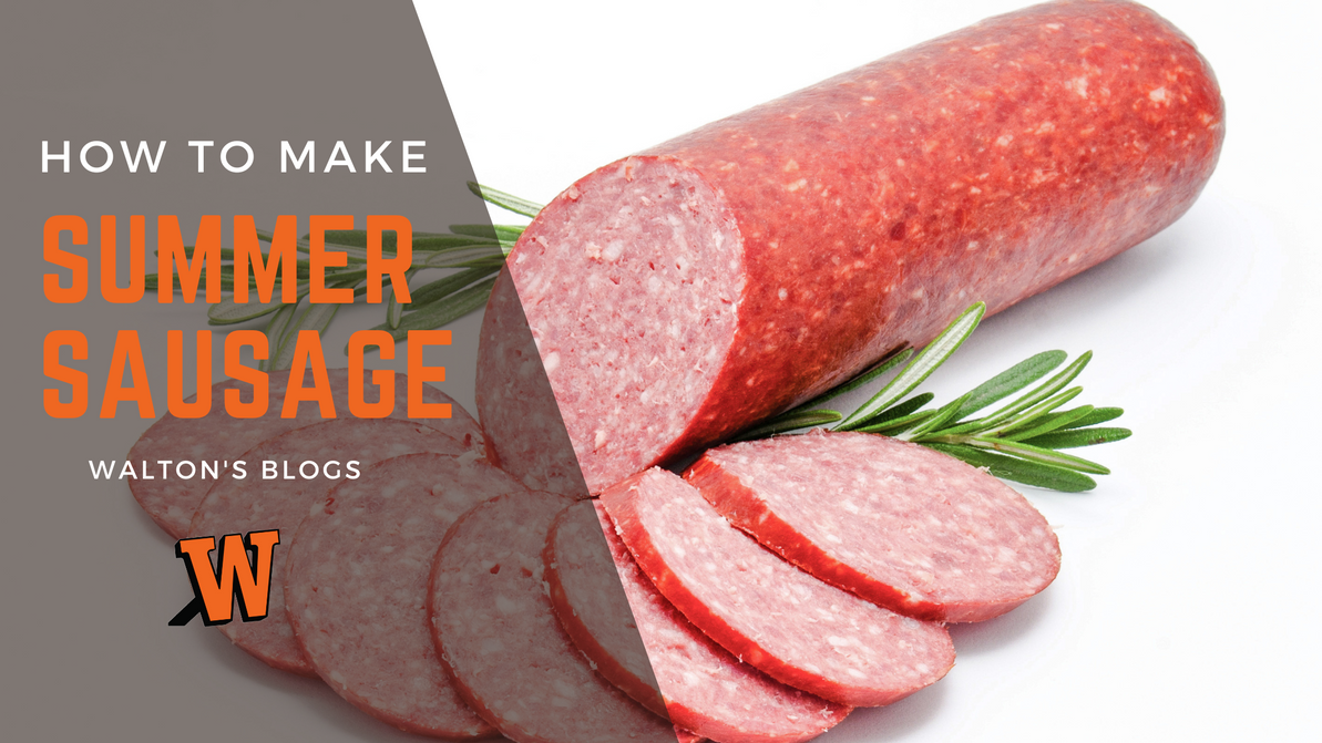 How to Make Summer Sausage Walton's