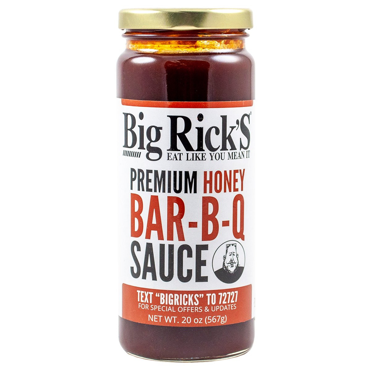 Big Rick's Honey BBQ Sauce (20 oz.)