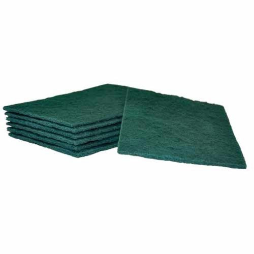 Green Medium-Duty Cleaning Pad (6" x 9")