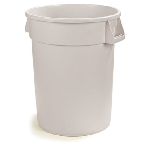10 Gallon White Waste Container