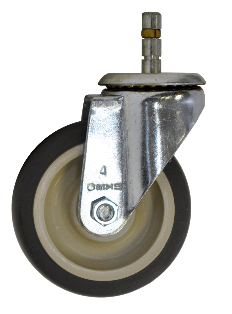 4" Medium-Duty Grip Ring Caster