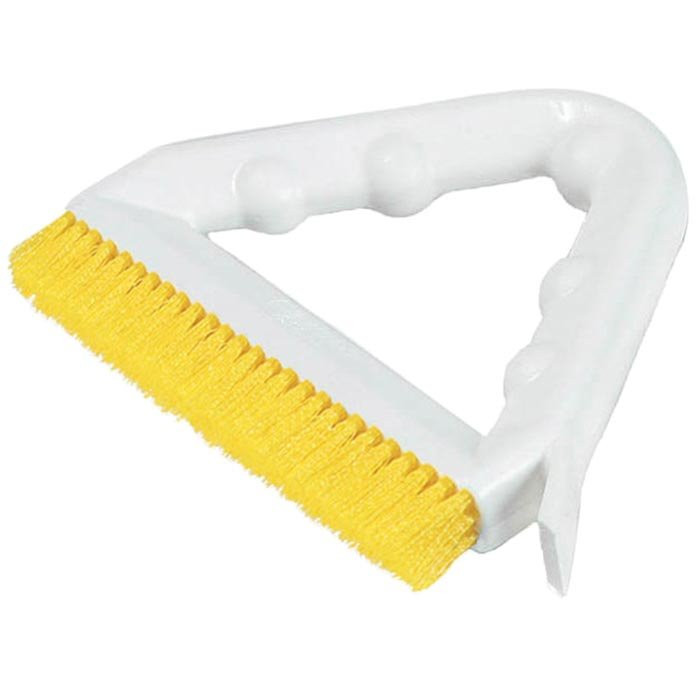 Yellow Tile and Grout Brush