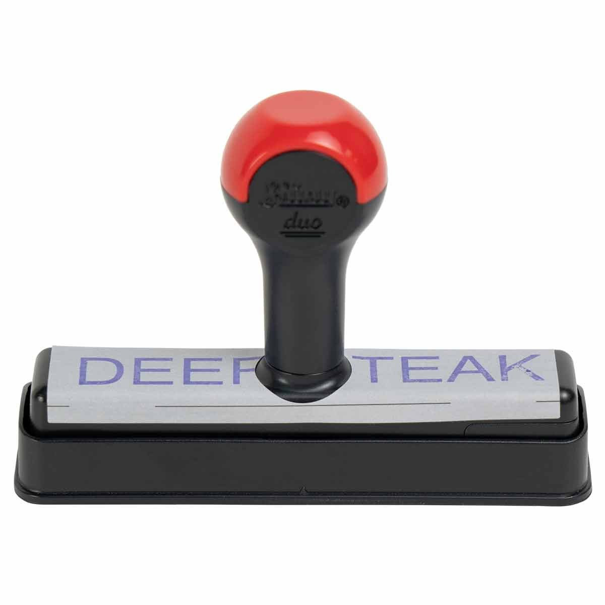 3/8" Hand Stamp labeled "DEER STEAK"