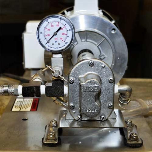 Close-up of the Bronze Injector Unit