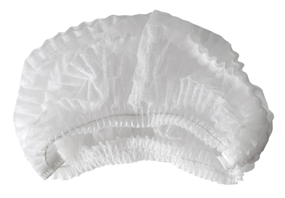 White Bouffant Cap