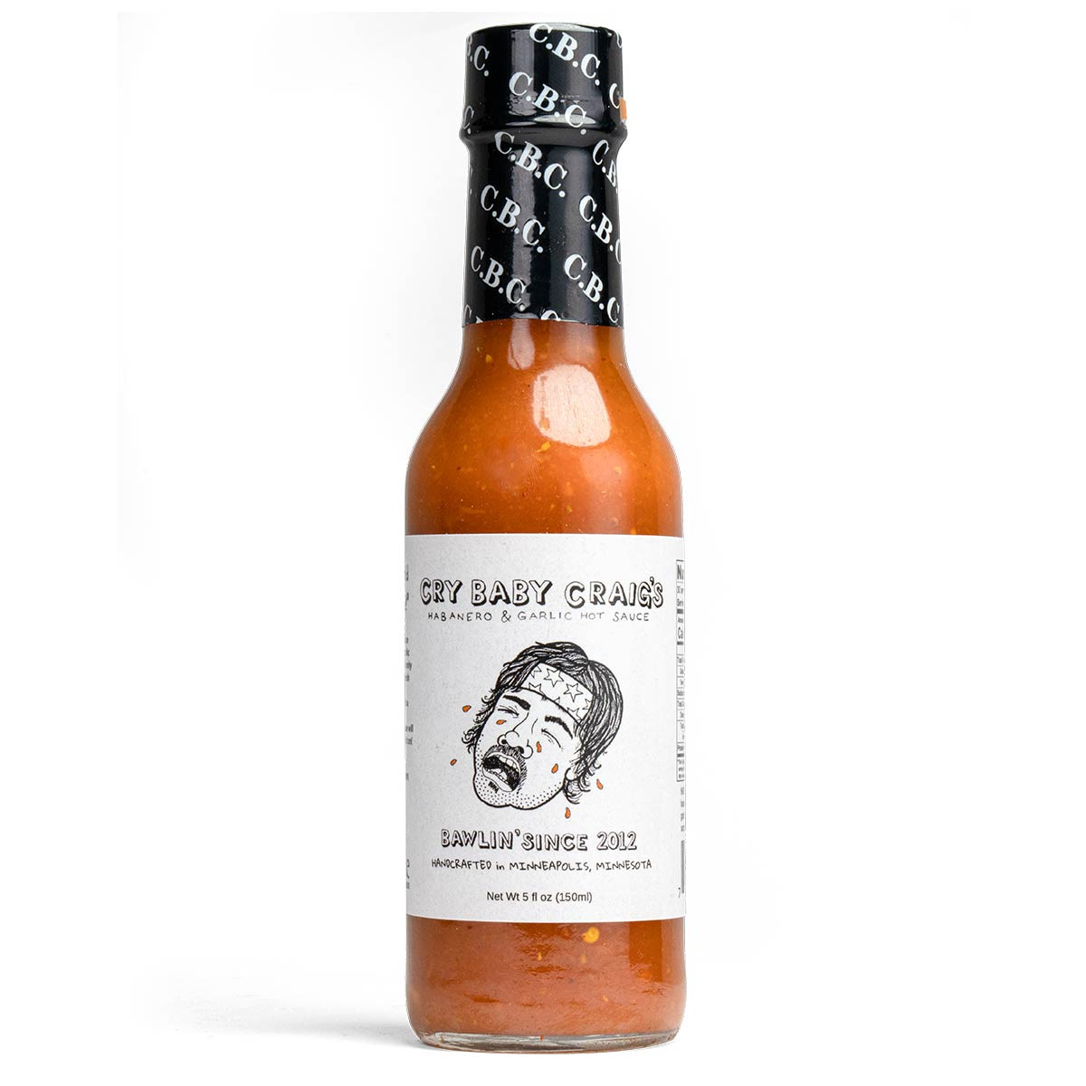 Habanero & Garlic Hot Sauce (5 fl. oz.)