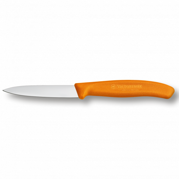 Orange Handle on a 3-1/4" Paring Knife
