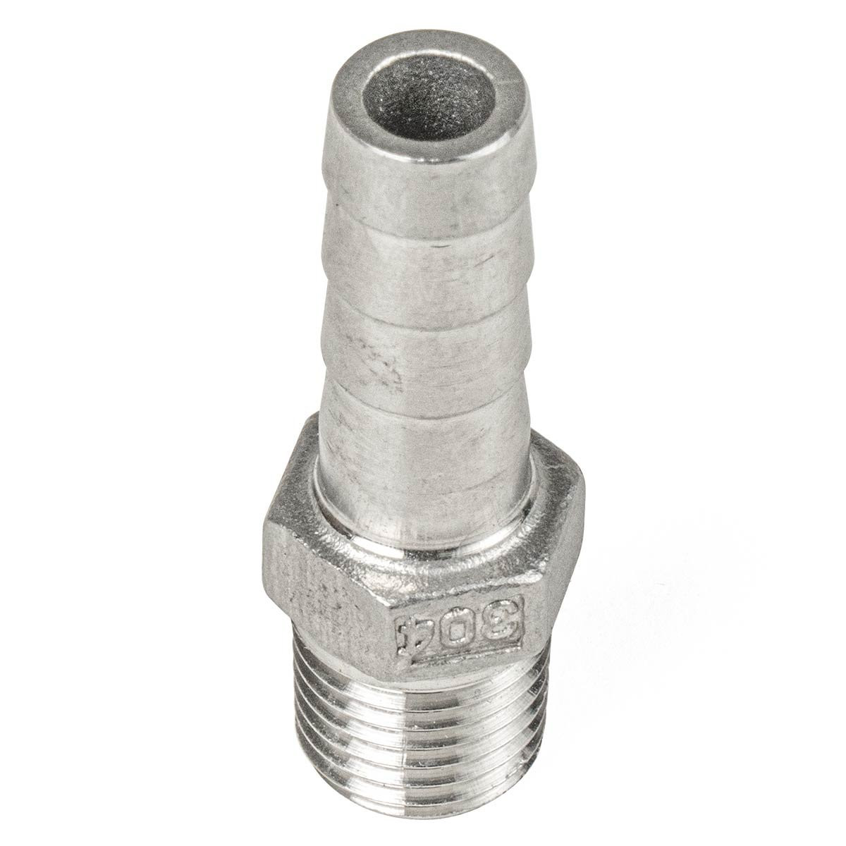 3/8in X 1/4in HOSE BARB