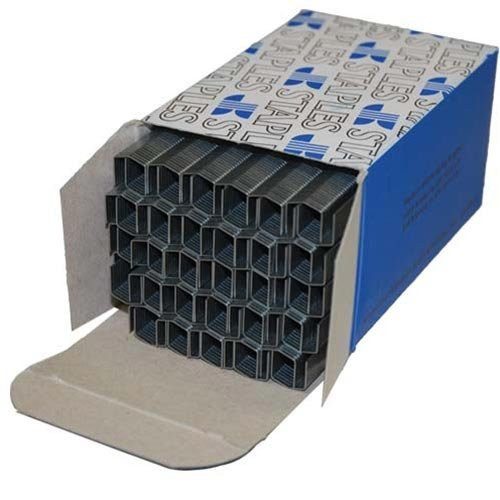 A box of 5,000 1/2" Staples for the P694
