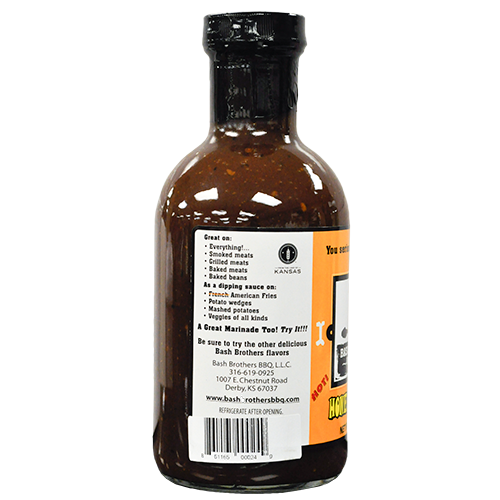 Bash Brothers Honey Habanero BBQ Sauce Walton's