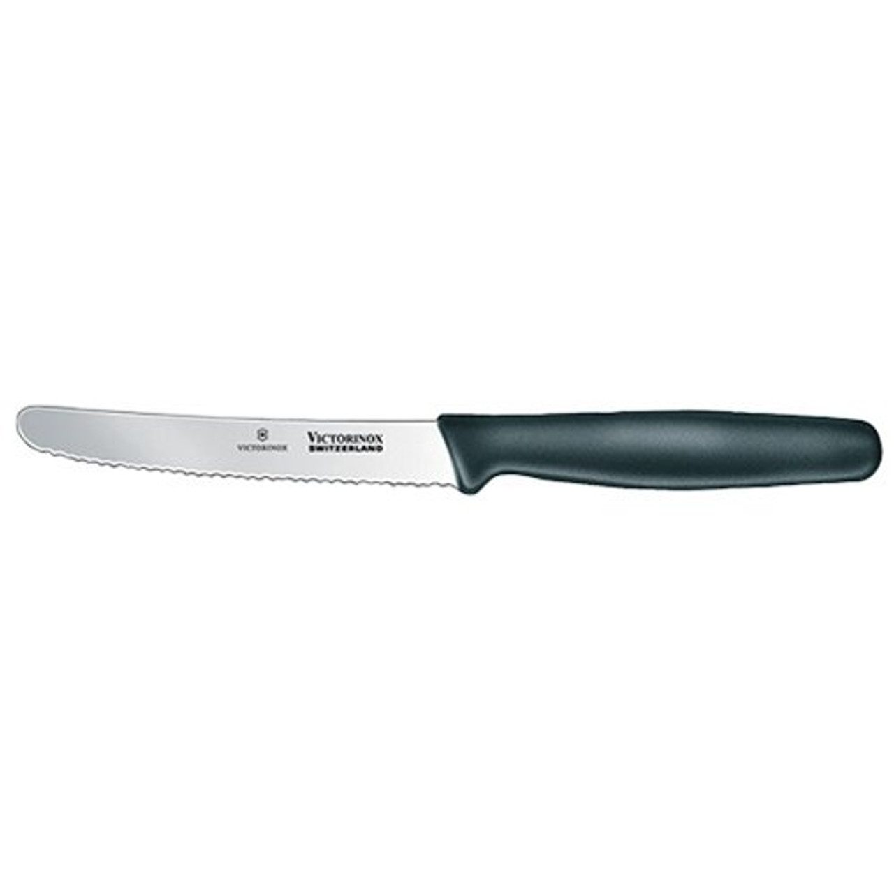 Victorinox 4 1/2 Steak Knife - Wavy, Round Tip - DLT Trading