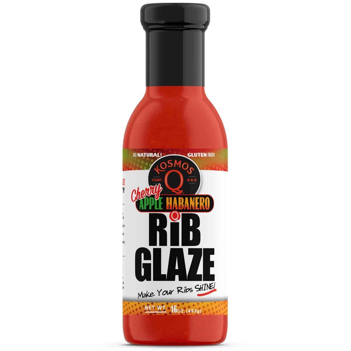 cherry habanero rib glaze