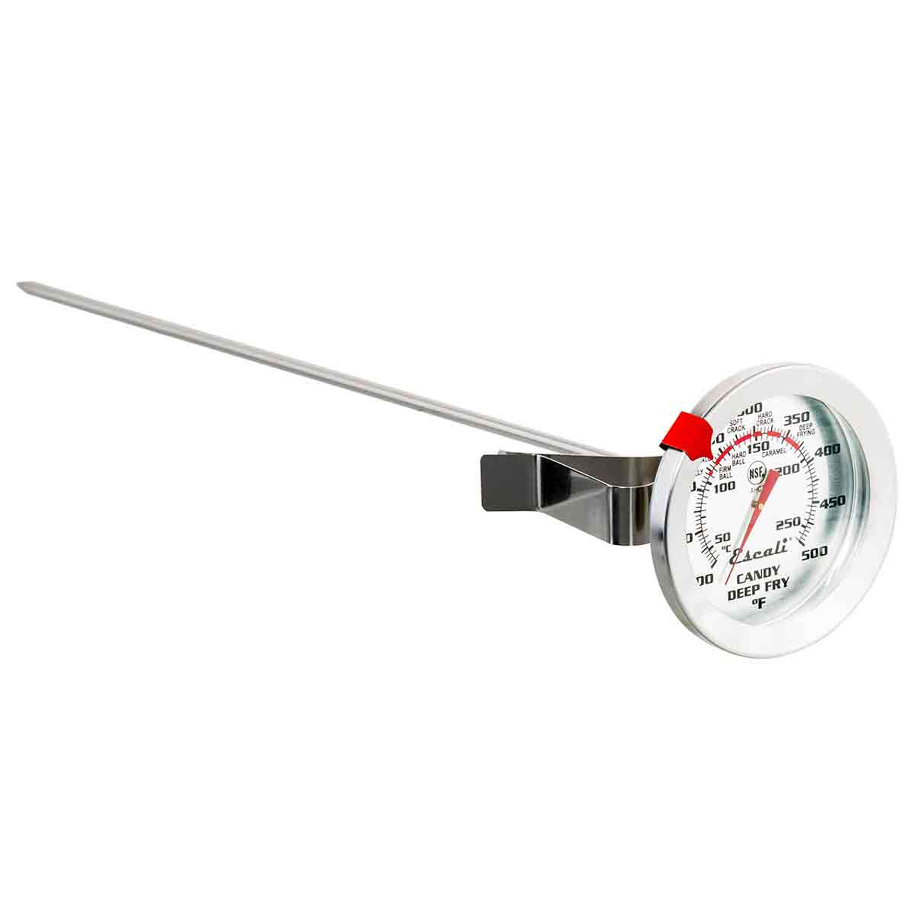 12 Meat Cooking Thermometer Stainless Steel Stem BBQ Grill Deep Fry No  Battery