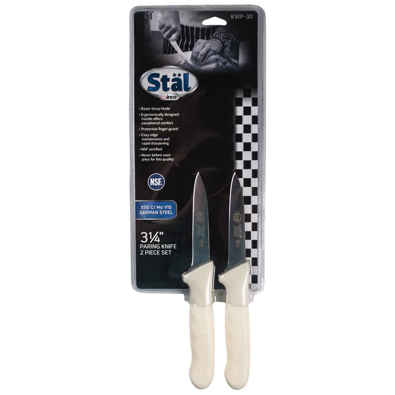 Stal 3-1/4 Paring Knife Set - Walton's