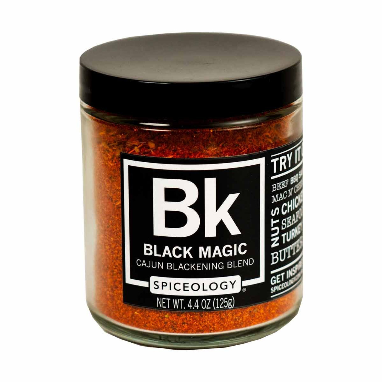 Spiceology Black Magic Cajun Blackening Blend Seasoning Rub 4.4 oz - The  Shoppes at Steve's Ace Home & Garden