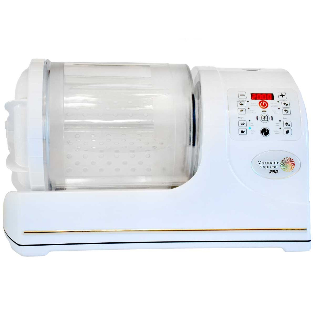 5-Minute Marinater, 10 X 14 Inch, White/Red, Instant Vacuum Marinade C –  JRJ Food Equipment