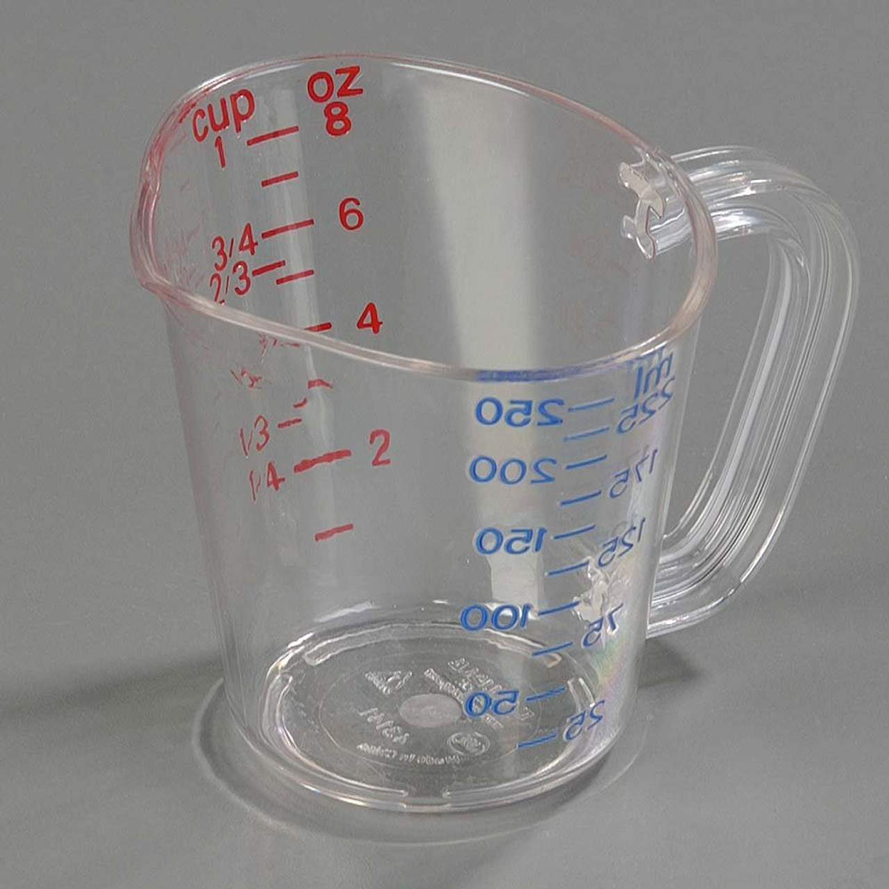 Kitchen Art Adjust-A-Cup 2 Cup Adjustable Measuring Cup Wet/Dry  Metric/Standard