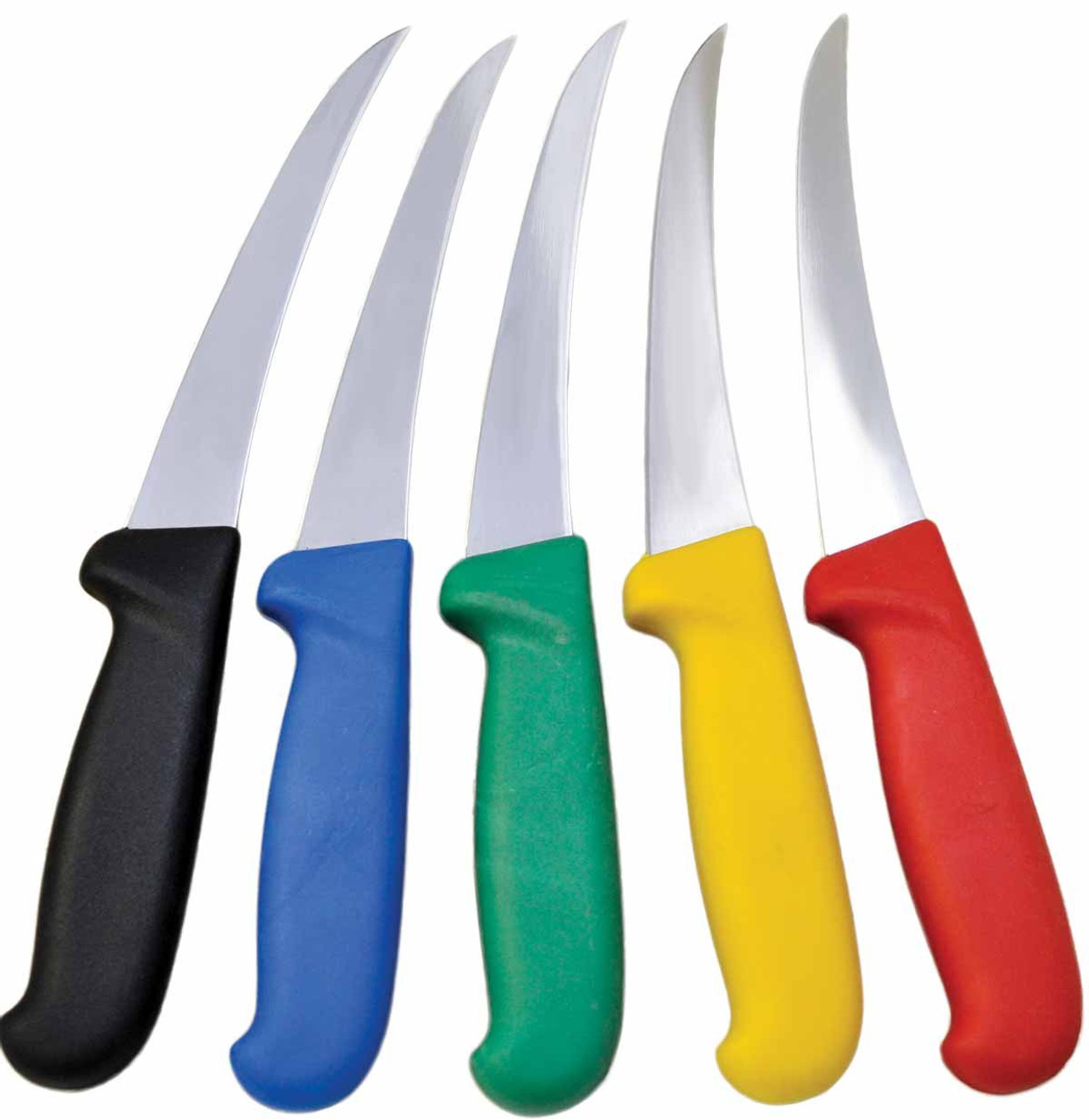 Curved Standard Cozzini Boning Knives (6) - Walton's