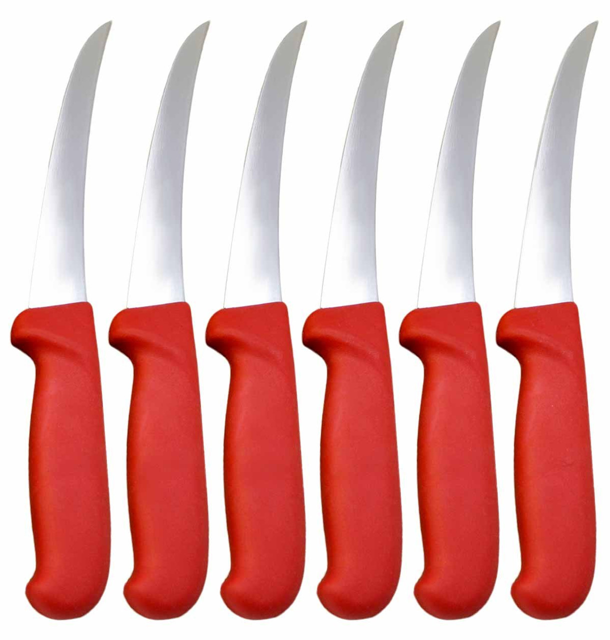 Curved Standard Cozzini Boning Knives (6) - Walton's