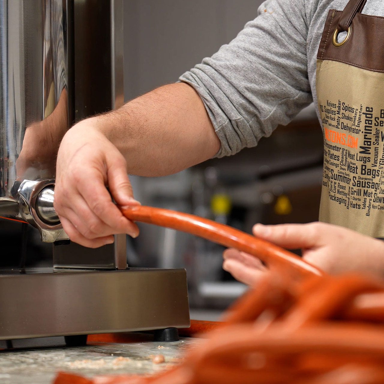 Summer shop sausage machine