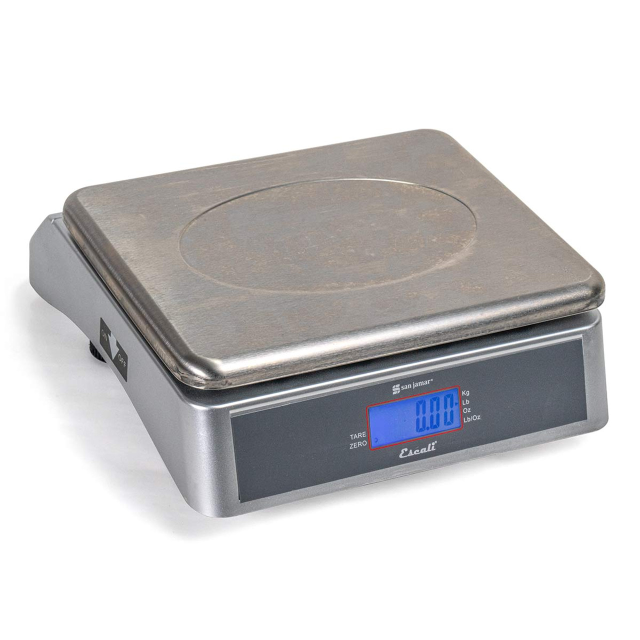 San Jamar Ms Series Mechanical Dial Scale Manual Food Scale with 2 Pound  Capacity for Kitchens, Restaurants, And Cooking, Metal, 32 Ounces, Silver